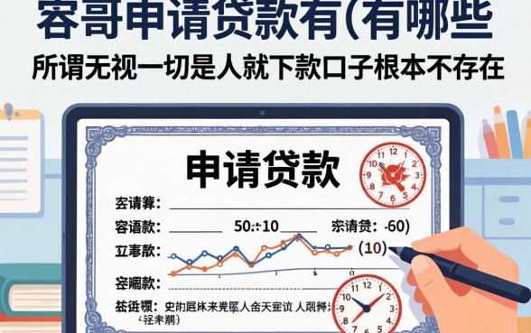 我用保单申请贷款有哪些平台可以申请,发现所谓无视一切是人就下款口子根本不存在
