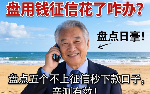 急用钱征信花了咋办？盘点五个不上征信秒下款的口子，亲测有效！