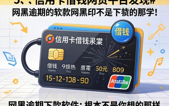 我试了那些凭信用卡借钱的网贷平台,发现网黑逾期下款软件根本不是你想的那样
