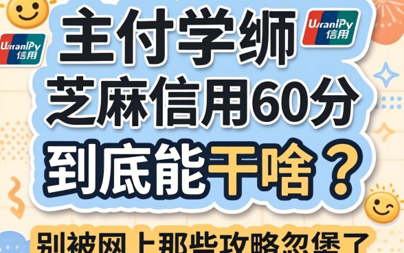 支付宝芝麻信用660分到底能干啥？别被网上那些攻略忽悠了