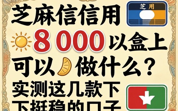 芝麻信用800以上可以做什么?实测这几款下款挺稳的口子