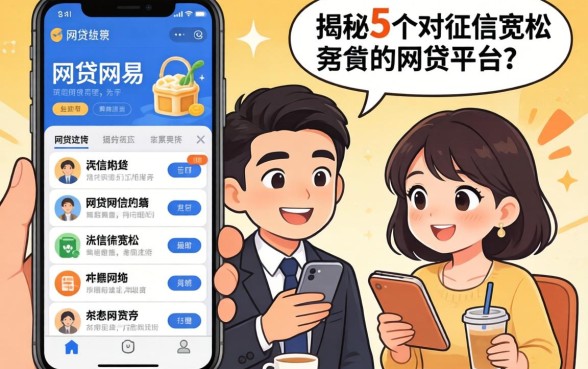 特别容易通过的网贷软件有哪些，揭秘5个对征信宽松的网贷平台