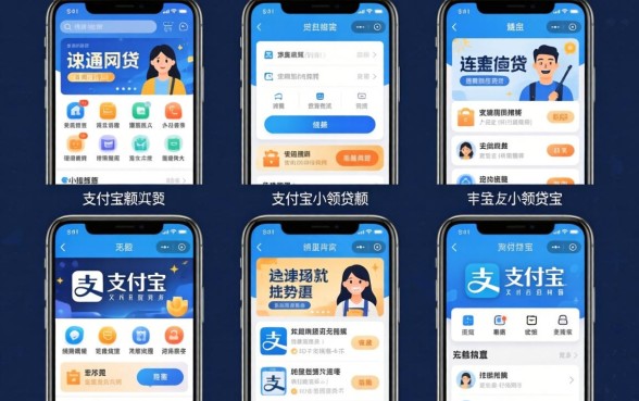 快速小额网贷，详细阐述5个手机支付宝小额贷款的app
