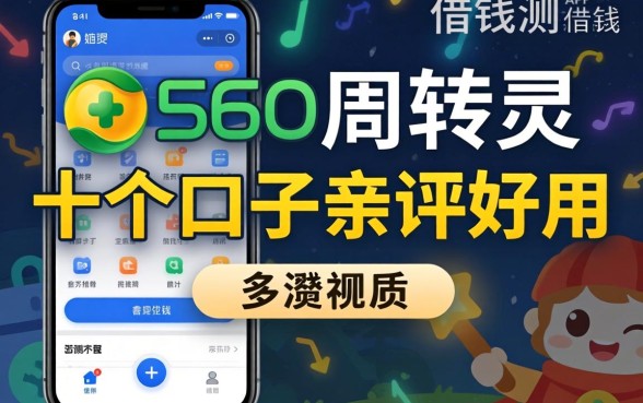 类似360周转灵app一样的借钱软件:这十个口子亲测好用