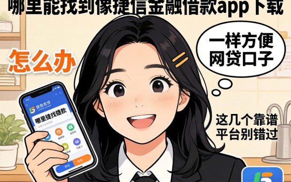 急需用钱怎么办？哪里能找到像捷信金融借款app下载一样方便的网贷口子？这几个靠谱平台别错过