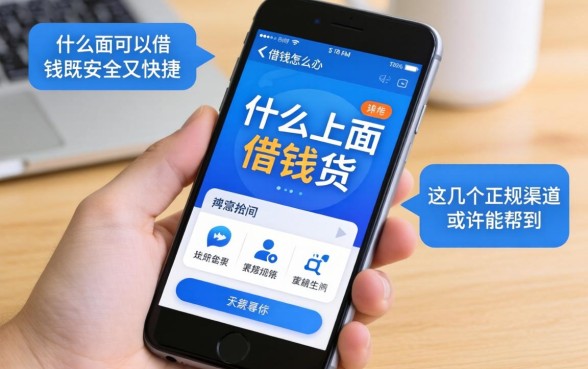 急需用钱怎么办?手机什么上面可以借钱既安全又快捷?这几个正规渠道或许能帮到你