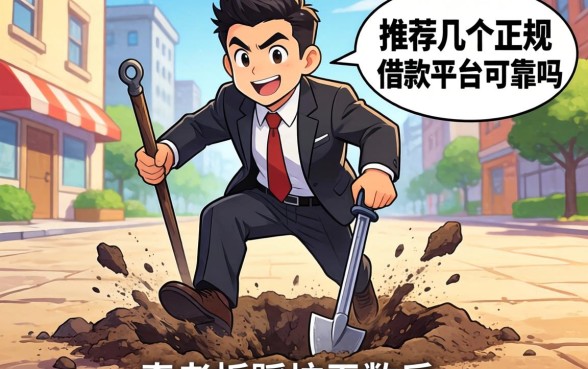 小老板踩坑无数后:推荐几个正规的借款平台可靠吗?