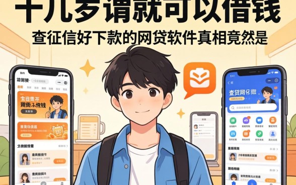 我试了十几个所谓的十六岁就可以借钱的软件，发现不查征信好下款的网贷软件真相竟然是这样