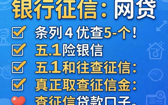接入银行征信的网贷,条列五个真正不查征信的贷款口子