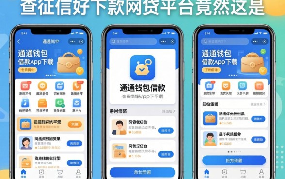我试了几个类似通通钱包借款app下载的平台,发现不查征信好下款的网贷平台竟然是这样