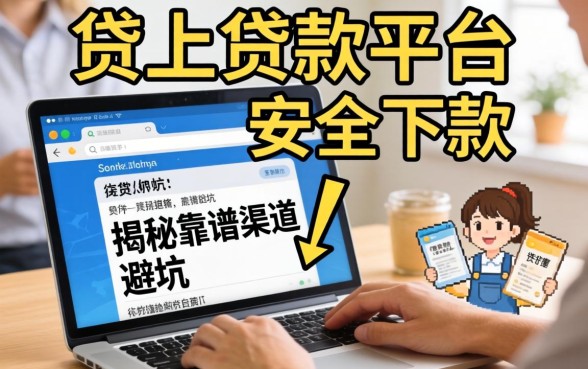怎么做网上贷款平台才能安全下款？揭秘靠谱渠道与避坑指南