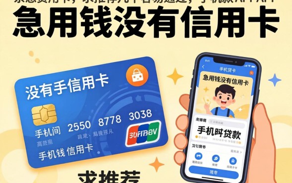 急用钱没有信用卡,求推荐几个容易通过的手机贷款APP?