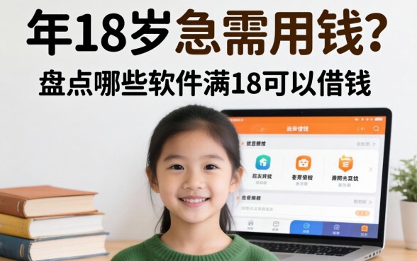 年满18岁急需用钱？盘点哪些软件满18可以借钱