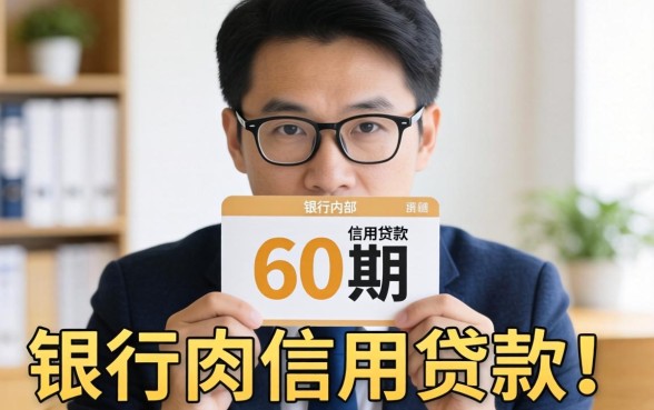 有没有60期的信用贷款？银行内部人悄悄告诉你真相