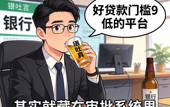 银行经理酒后吐真言:好贷款门槛低的平台,其实就藏在审批系统里