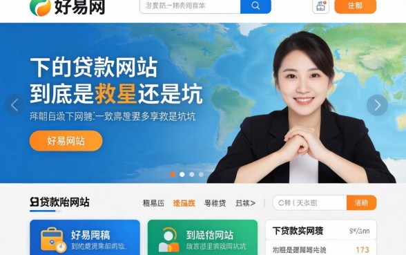 那些容易下的贷款网站，到底是救星还是坑？