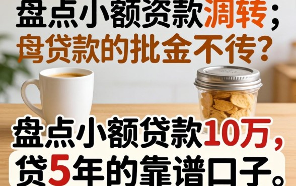 急需资金周转？盘点小额贷款10万贷5年的靠谱口子