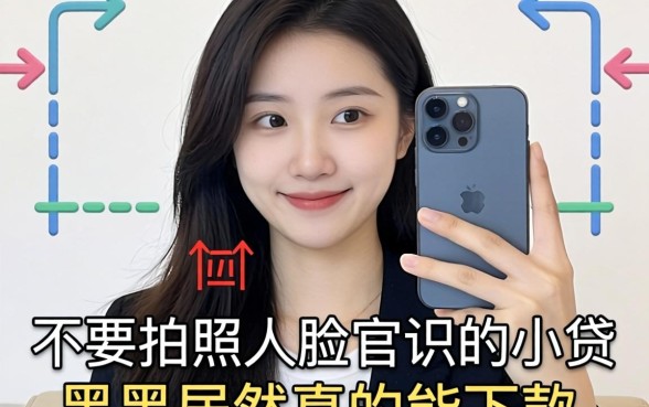 我试了那些不要拍照不人脸识别的小贷,黑户居然真的能下款