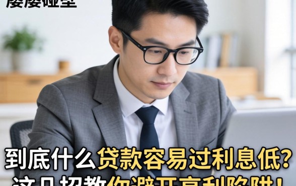 急需用钱却屡屡碰壁?到底什么贷款容易过利息低?这几招教你避开高利陷阱!