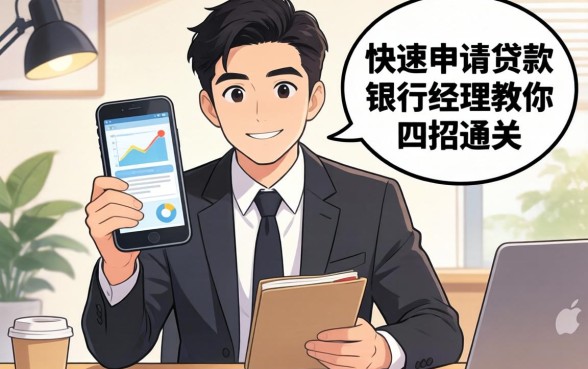 想搞懂如何可以快速申请贷款？银行经理教你四招通关