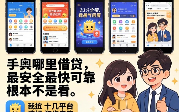 我试了十几个平台,发现手机哪里借钱最安全最快可靠根本不是看广告
