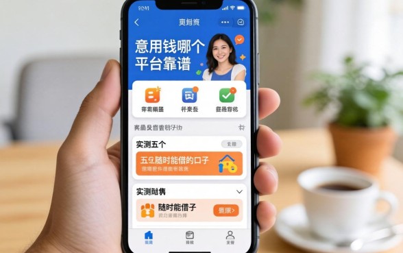 手机上急用钱哪个平台靠谱?实测五个随时能借的口子分享