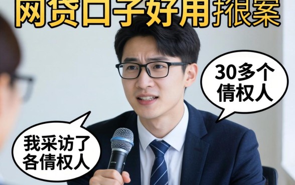 有没有哪个网贷口子好用？我采访了30多个借款人，答案很扎心
