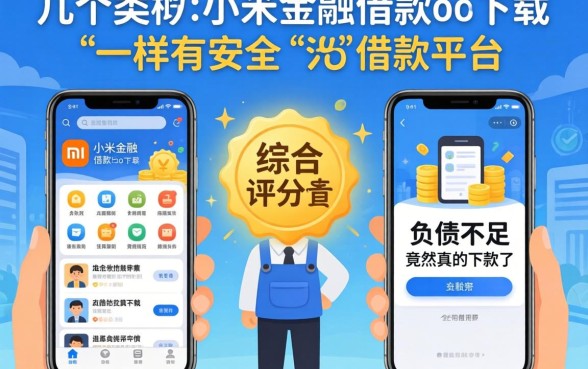 我试了这几个类似小米金融借款app下载一样安全的借款平台,综合评分不足有负债竟然真的下款了