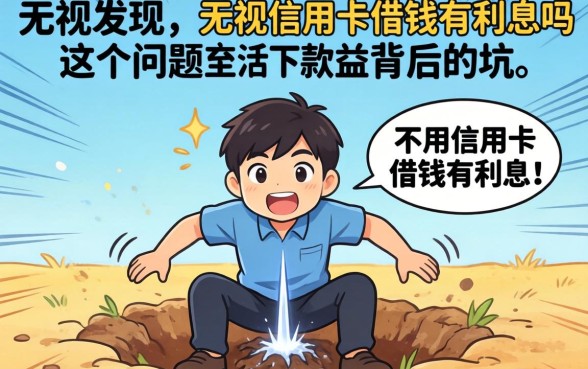 我试了那些无视一切下款的平台，发现不用信用卡借钱有利息吗这个问题背后的坑