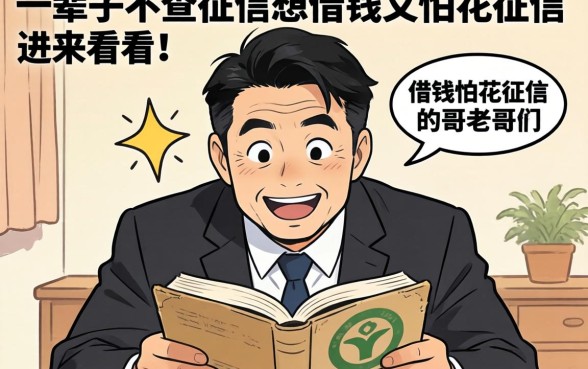 有没有可能一辈子不查征信？想借钱又怕花征信的老哥们进来看看！