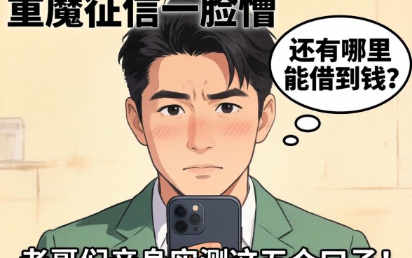 手机查完征信一脸懵，还有哪里能借到钱？老哥们亲身实测这五个口子！