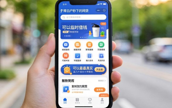 我试了一圈白户秒下的网贷，发现手机可以临时借钱的平台里这几个最真实