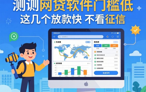 实测网贷软件门槛低,这几个放款快不看征信