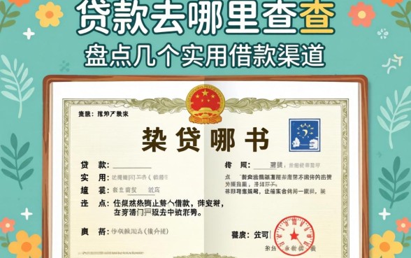 营业执照有没有贷款去哪里查?盘点几个实用的借款渠道