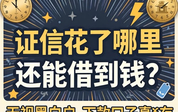 征信花了哪里还能借到钱？无视黑白户的下款口子真的存在吗？