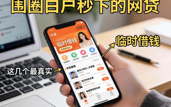 我试了一圈白户秒下的网贷，发现手机可以临时借钱的平台里这几个最真实