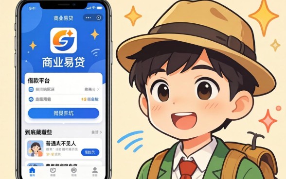 类似徽商易贷app一样的借款平台，到底藏着哪些普通人看不见的坑？