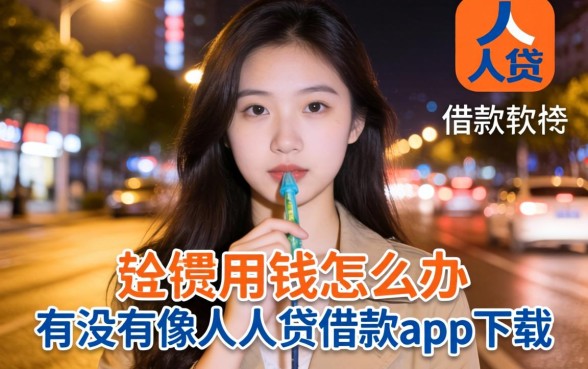 深夜急需用钱怎么办？有没有像人人贷借款app下载一样方便的借款软件推荐？