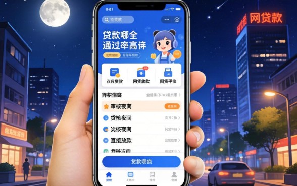 贷款软件哪个通过率高，细致阐述五个不审核夜间直接放款的网贷平台