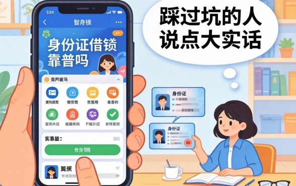 无身份证借钱软件靠谱吗？一个踩过坑的人说点大实话