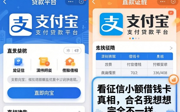 我试了几个只查支付宝的贷款平台，发现不看征信小额借钱的真相和我想的完全不一样