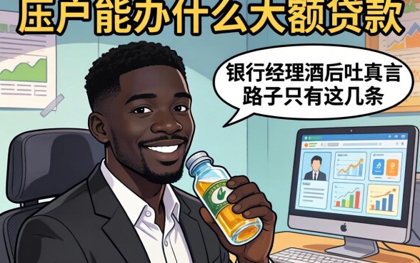 黑户能办什么大额贷款？银行经理酒后吐真言，路子只有这几条