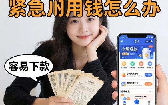 手头紧急需用钱怎么办？容易下款的小额贷款软件有哪些好？这五个靠谱平台值得一试