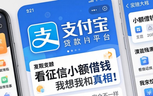 我试了几个只查支付宝的贷款平台，发现不看征信小额借钱的真相和我想的完全不一样