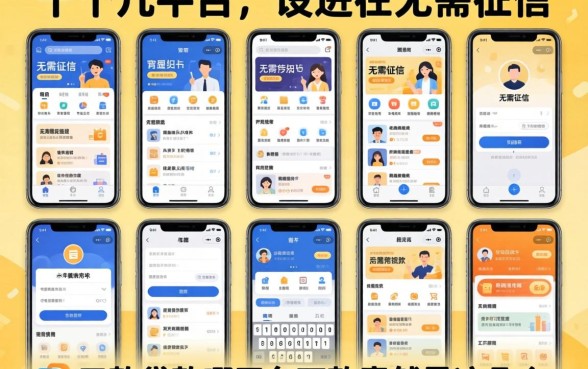 我试了十几个平台,发现无需征信的贷款有哪些平台可以下款竟然是这几个