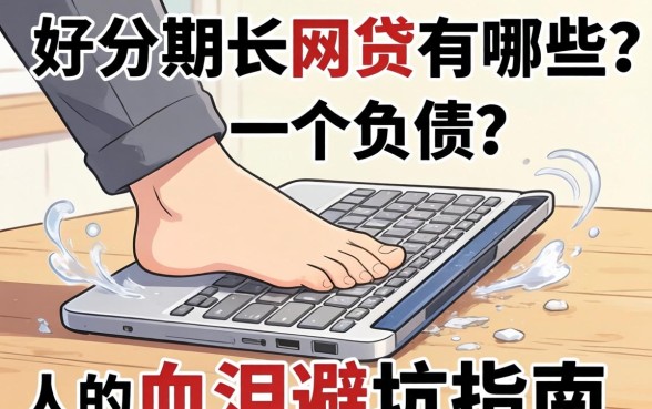 门槛低分期长的网贷有哪些?一个负债人的血泪避坑指南