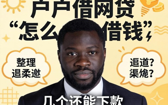 黑户借网贷怎么借钱?整理了几个还能下款的渠道