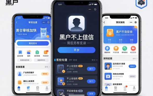 我试了几个所谓的黑户不上征信贷款平台，发现审核加快的app背后另有玄机