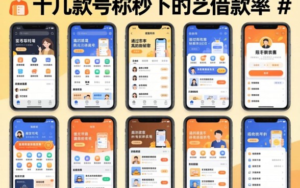 我试了十几款号称秒下的借款app,发现通过率高的秘密根本不是运气