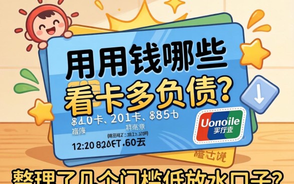 急用钱哪些不看卡多负债？整理了几个门槛低的放水口子
